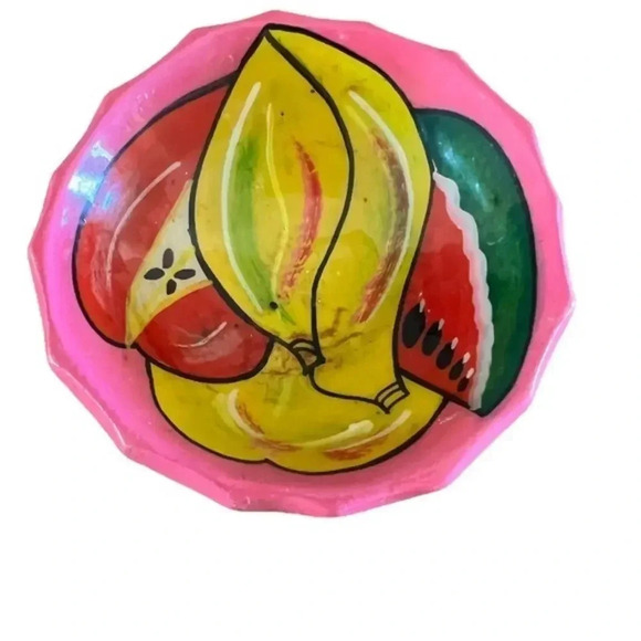 Honduran Handpainted Small Decorative‎ Bowl - Picture 1 of 3
